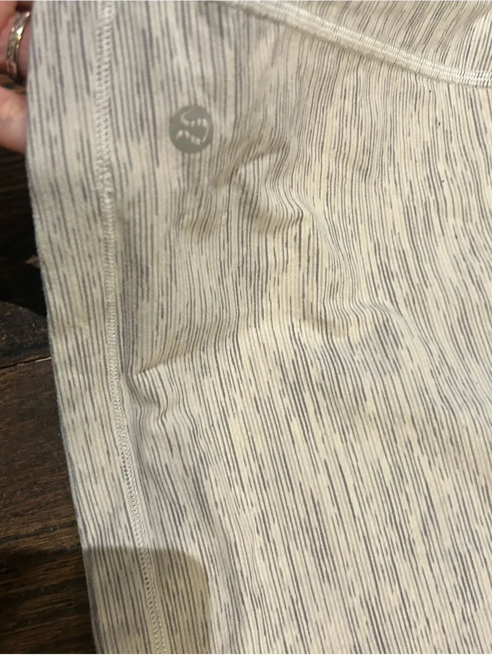 Lululemon Create Your Calm Heather Gray Strappy Back Women’s Tank Top (size 6)